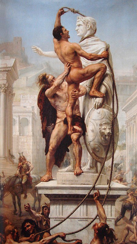 The barbarians win